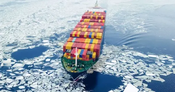Coreia do Sul conclui viagem experimental de navio pelo Ártico